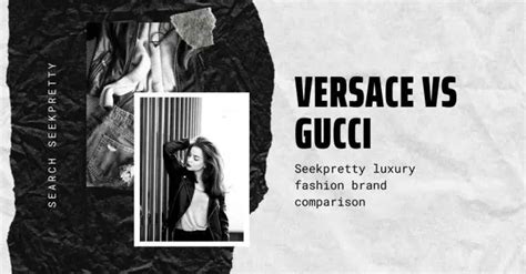 stilista gucci e versace|Versace vs Gucci: Decoding Luxury Fashion Rivalry .